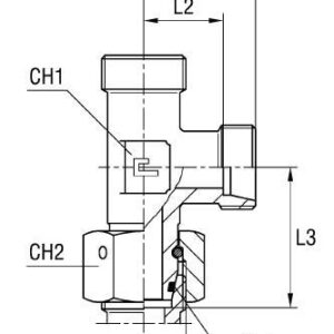 Соединение PNL DL12 М18х1.5 (корпус)
